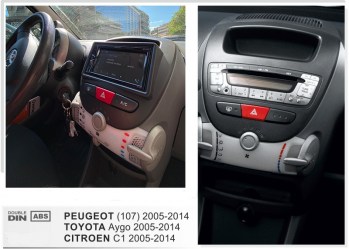 MULTIMEDIA OEM PIONEER CITROEN (C1 2005-2014 ) (TOYOTA Aygo 2005-2014) (PEUGEOT 107 2005-2014 )